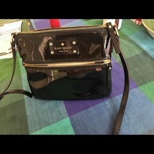 Kate spade patent leather crossbody